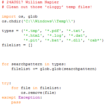 menustrip in python